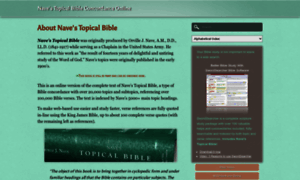 Naves-topical-bible.com thumbnail