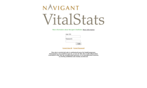 Navigantvitalstats.com thumbnail