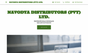 Navodya-distributors-pvt-ltd.business.site thumbnail