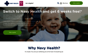 Navyhealth.com.au thumbnail