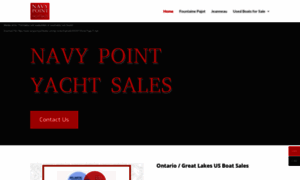 Navypointyachtsales.com thumbnail