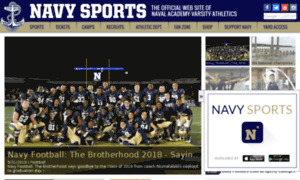 Navysports.collegesports.com thumbnail