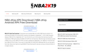 Nba2k19apk.com thumbnail