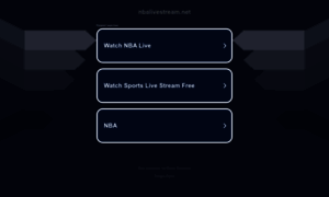 Nbalivestream.net thumbnail