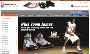 Nbashoes.ca thumbnail