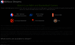 Nbastream.io thumbnail