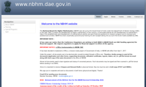 Nbhm.dae.gov.in thumbnail