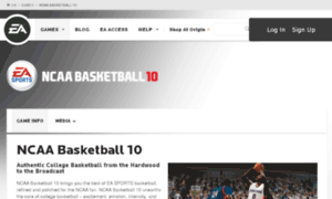 Ncaa-basketball.easports.com thumbnail