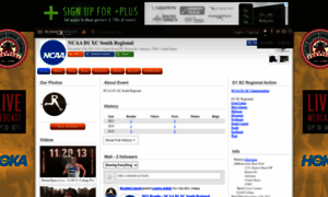 Ncaa-d1-xc-south-regional.runnerspace.com thumbnail