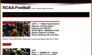 Ncaa-football.ml thumbnail