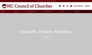 Ncchurches.org thumbnail