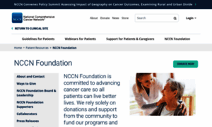 Nccnfoundation.org thumbnail