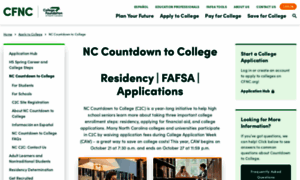 Nccollegeapplicationmonth.org thumbnail