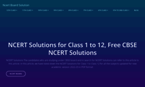 Ncertboardsolution.in thumbnail