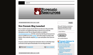 Ncforensics.wordpress.com thumbnail