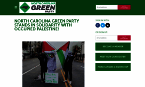 Ncgreenparty.nationbuilder.com thumbnail