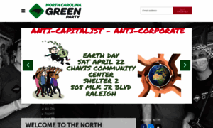 Ncgreenparty.org thumbnail