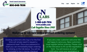 Nclabs-products.com thumbnail