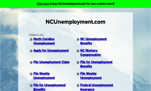 Ncunemployment.com thumbnail