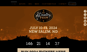 Ndcountryfest.com thumbnail