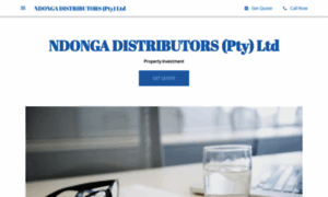 Ndonga-distributors-pty-ltd.business.site thumbnail