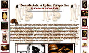 Neandertals.org thumbnail