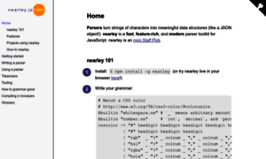 Nearley.js.org thumbnail