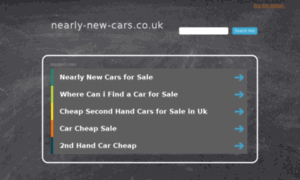 Nearly-new-cars.co.uk thumbnail