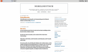 Nebeldeutsch.blogspot.com thumbnail