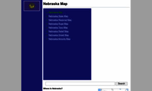 Nebraska-map.org thumbnail