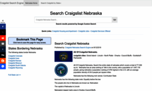 Nebraska.craigs-list-search.com thumbnail