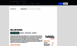 Nebraska.lawschoolnumbers.com thumbnail