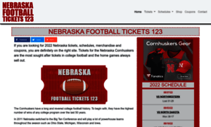 Nebraskafootballtickets123.com thumbnail