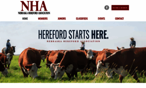 Nebraskaherefords.com thumbnail