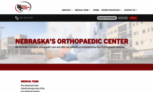 Nebraskaortho.com thumbnail