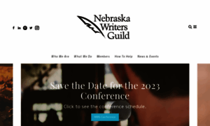 Nebraskawriters.org thumbnail