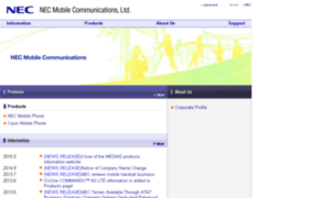 Nec-mobilecom.com thumbnail
