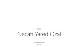 Necatiozal.com thumbnail