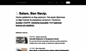 Necipsunmaz.com thumbnail