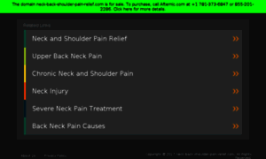 Neck-back-shoulder-pain-relief.com thumbnail