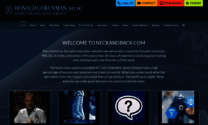 Neckandback.com thumbnail