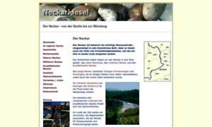 Neckarkiesel.de thumbnail
