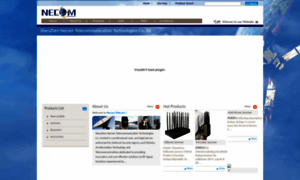 Necom-telecom.com thumbnail