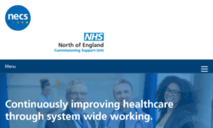 Necsu.nhs.uk thumbnail