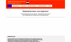 Nederlands-leren.net thumbnail