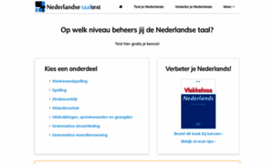 Nederlandsetaaltest.nl thumbnail