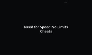 Needforspeednolimitscheats.com thumbnail