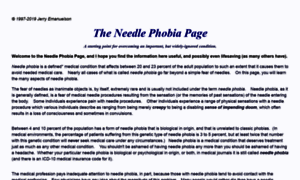 Needlephobia.com thumbnail