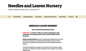 Needlesandleavesnursery.com thumbnail