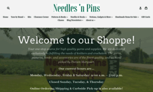 Needlesnpinsyarnshoppe.com thumbnail